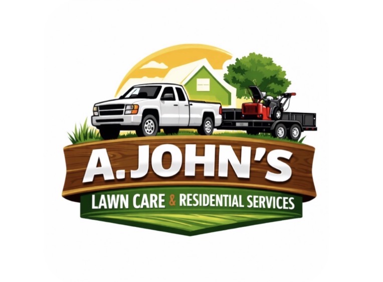 A. John's Lawn Care & Residential Services logo